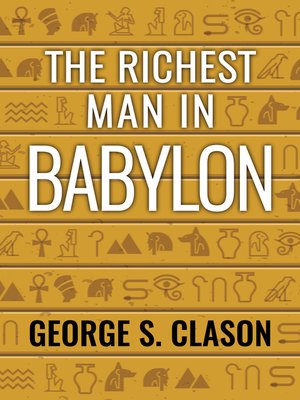 cover image of The Richest Man in Babylon